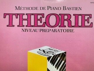 Méthode de Piano Bastien - Théorie - Niveau préparatoire - École